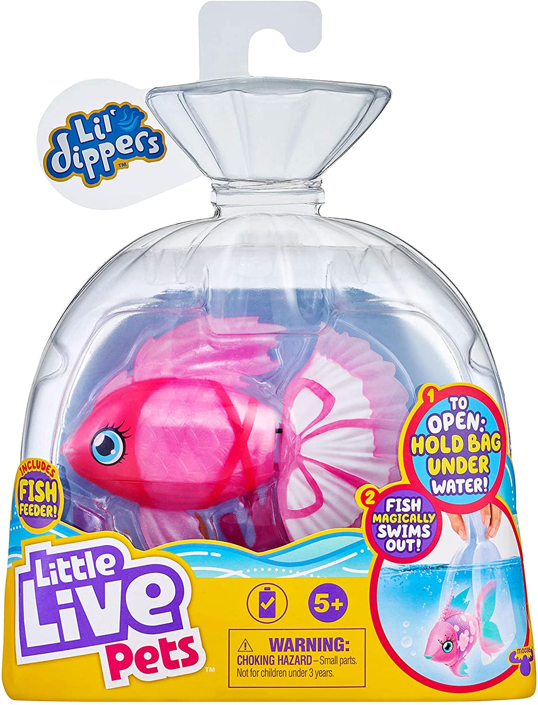 Little Live Pets Lil' Dippers Series 2 Pink Bellariva