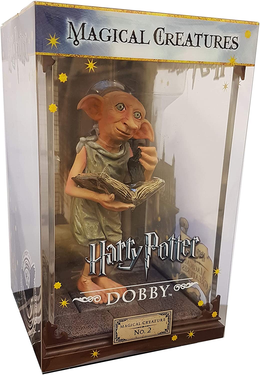 The Noble Collection – Magical Creatures Dobby – handbemaltes magisches Geschöpf Nr. 2 – offiziell lizenzierte 7 Zoll (18,5 cm) Harry Potter Toys Sammelfiguren – für Kinder und Erwachsene