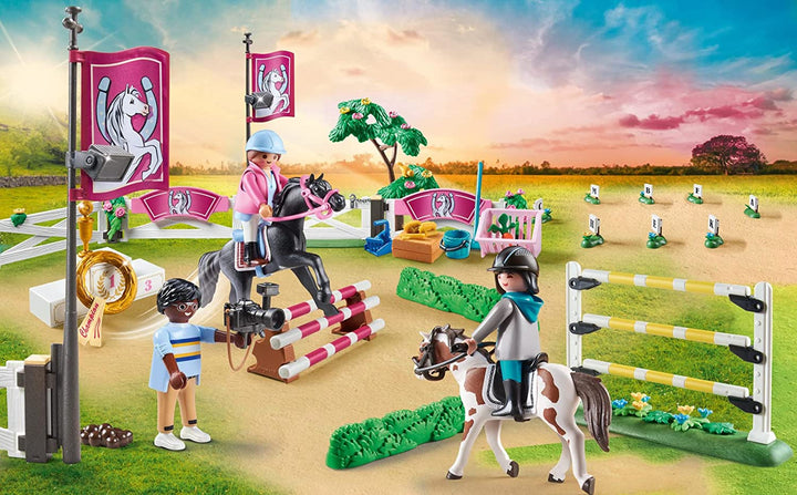 Playmobil Country 70996 Horse Riding Tournament, Toy for children ages 4+
