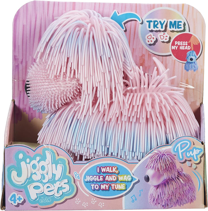 eolo sport hk WD188-PIP Jiggly Pets Welpe, perlmuttrosa Welpe