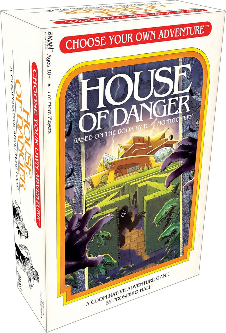 Z-Man Games ZMGCYA01 Wählen Sie Ihr eigenes Abenteuer: House of Danger, gemischte Farben