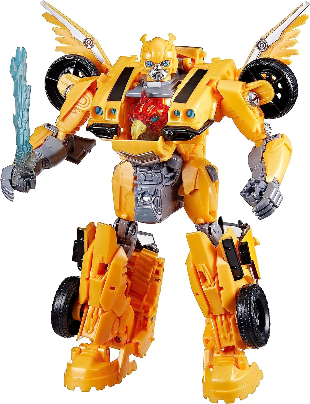 Transformers: Rise of the Beasts Beast-Mode 25,4 cm große Bumblebee-Actionfigur