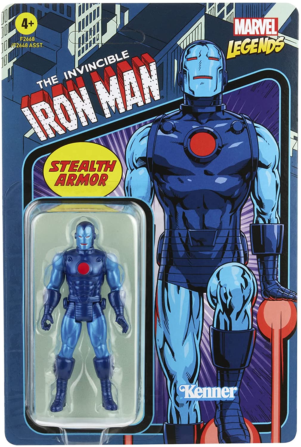 Marvel Legends 3.75 – Retro 19 – Stealth-Rüstung Iron Man