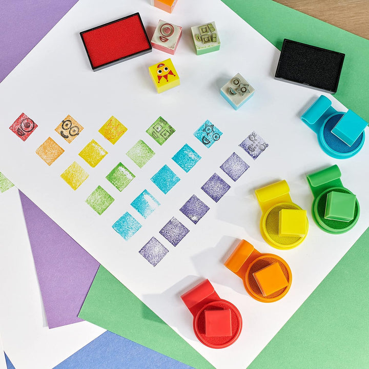 Learning Resources Numberblocks Stampoline Park Stempel-Aktivitätsset, mehrfarbig,