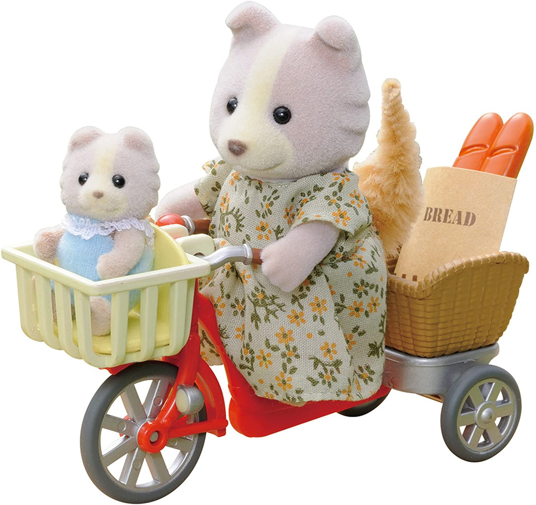 Sylvanian 4281 Families Cycling With Mother