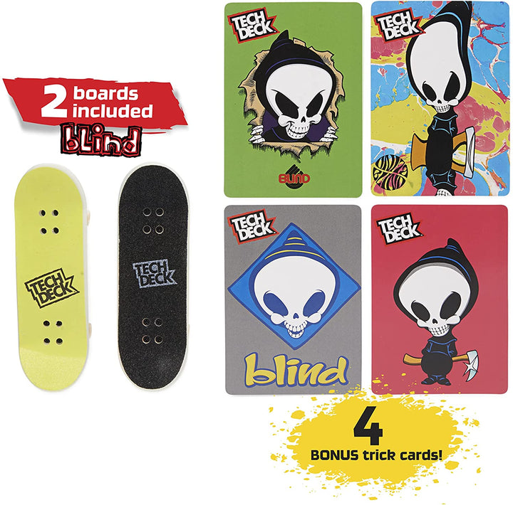 Tech Deck, Neon Mega Park X-Connect Creator, im Dunkeln leuchtende, anpassbare Rampe