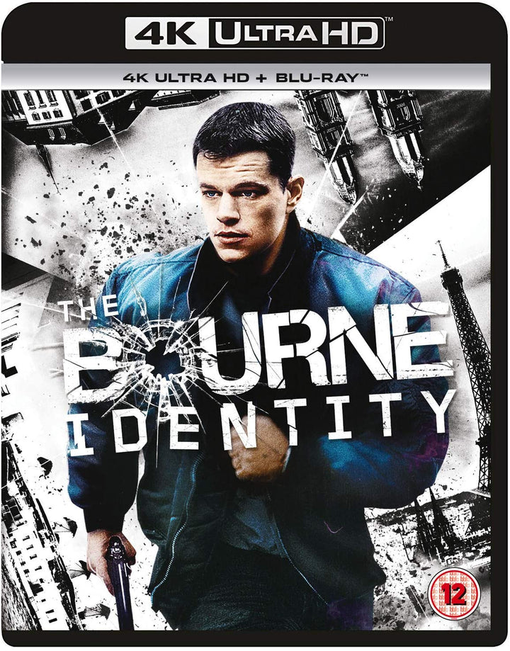 The Bourne Identity (4K UHD Blu-Ray + Blu-ray) - Action/Thriller [Blu-Ray]