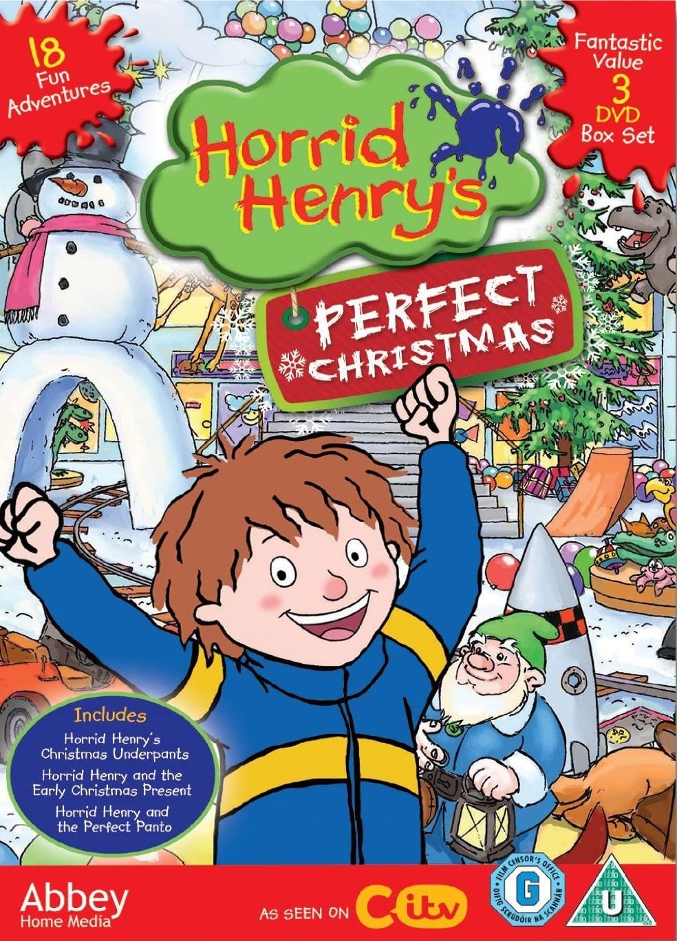 Horrid Henry Christmas - Family [DVD]