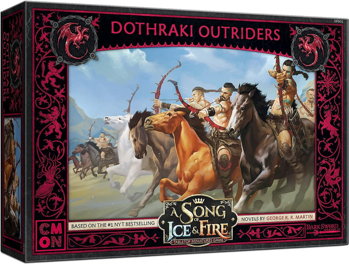 A Song of Ice and Fire Tabletop Miniatures Dothraki Outriders Unit Box