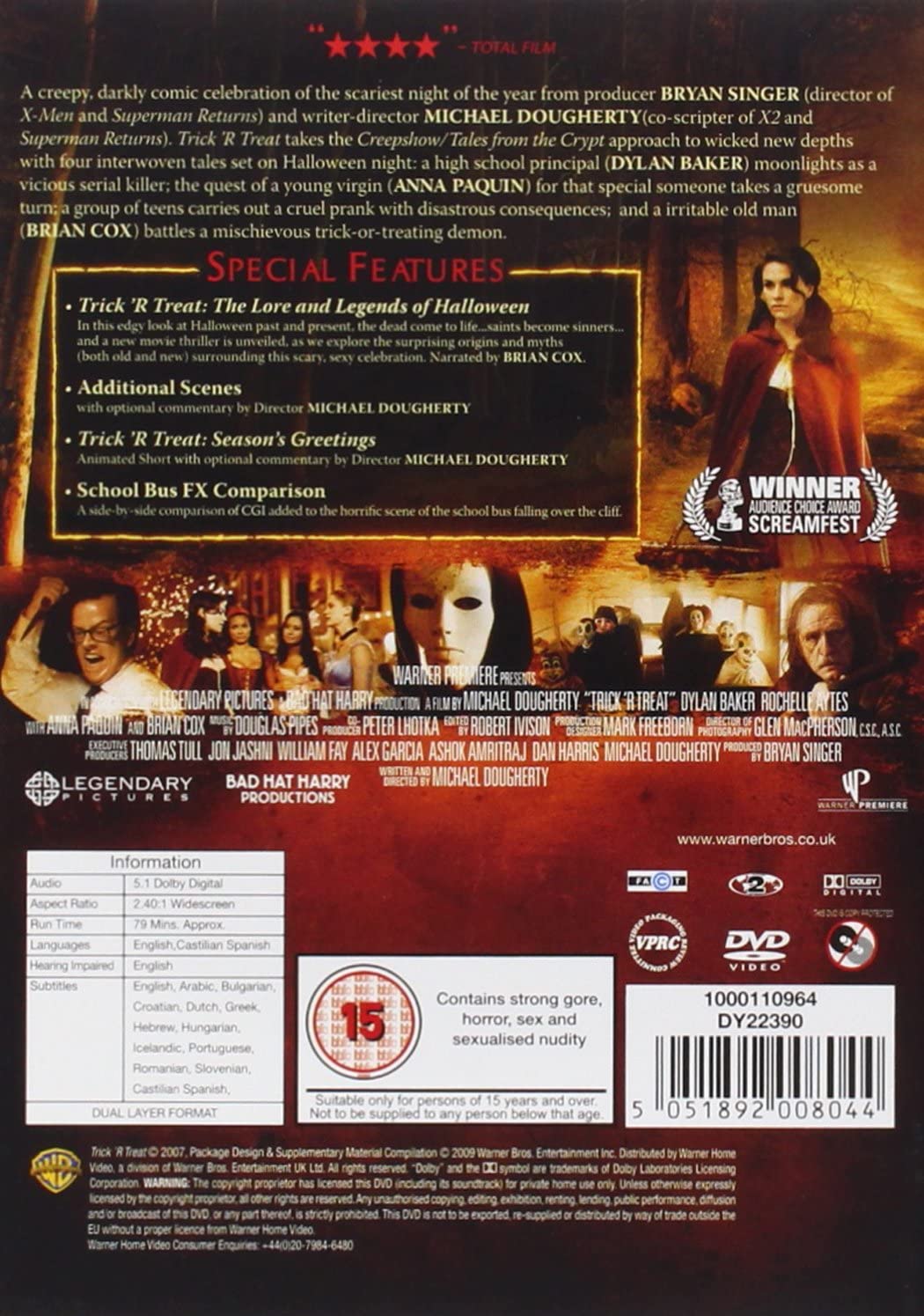 Trick 'r Treat [2007] - Horror/Thriller [DVD]