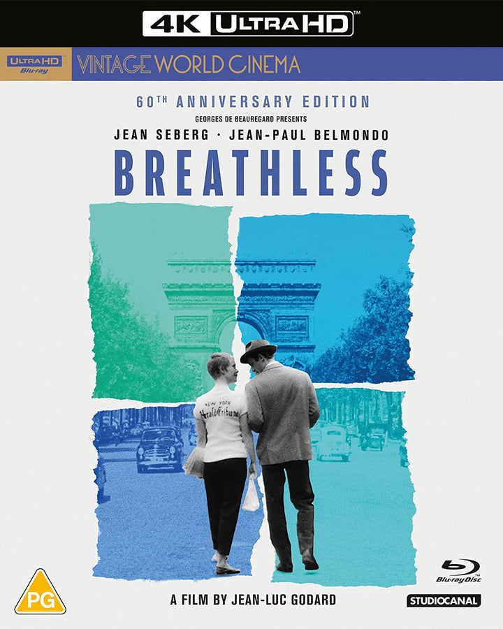 Breathless (60th Anniversary Edition) [Blu-ray] [2021] – [Blu-ray]