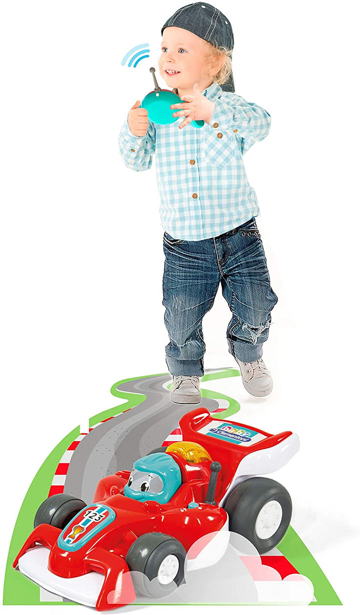 Clementoni, 61721, Lewis Racing Rc Car, ferngesteuertes Auto, interaktives Spielzeug 2–4 Jahre, englische und spanische Version