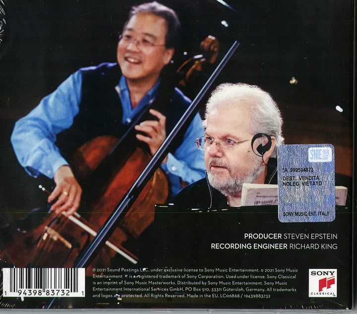 Ma, Yo-Yo &amp; Emanuel Axe – Hope Amid Tears – Beethoven: Cellosonaten [Audio-CD]