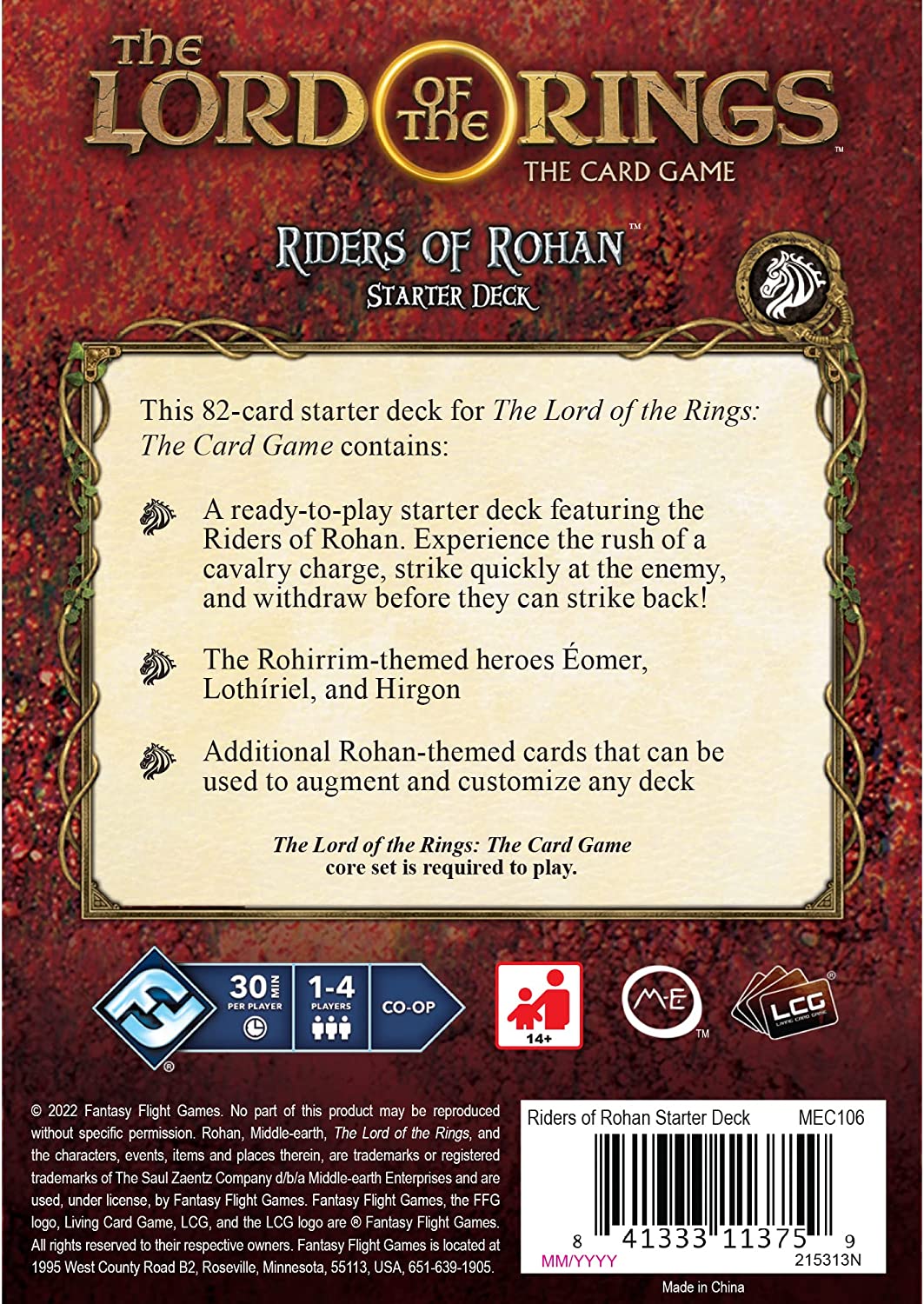 Der Herr der Ringe LCG: Riders of Rohan Starter Deck