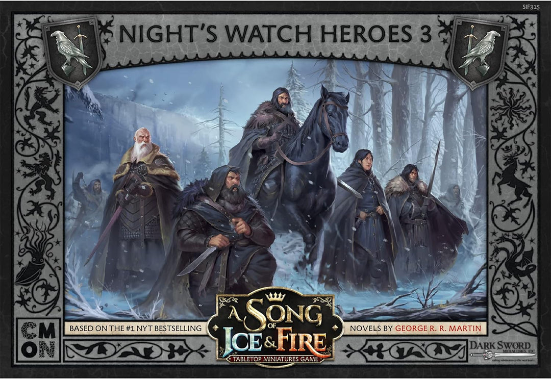 Das Lied von Eis und Feuer, Tabletop-Miniaturspiel, Night's Watch Heroes III Box-Set