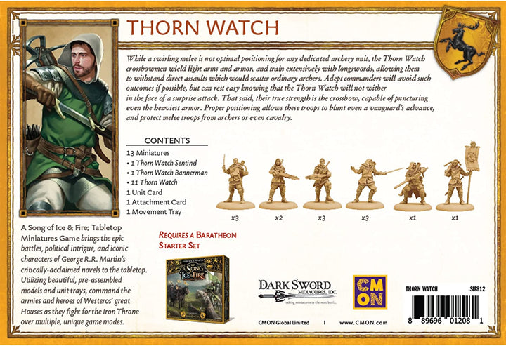 A Song of Ice and Fire: Baratheon Thorn Watch