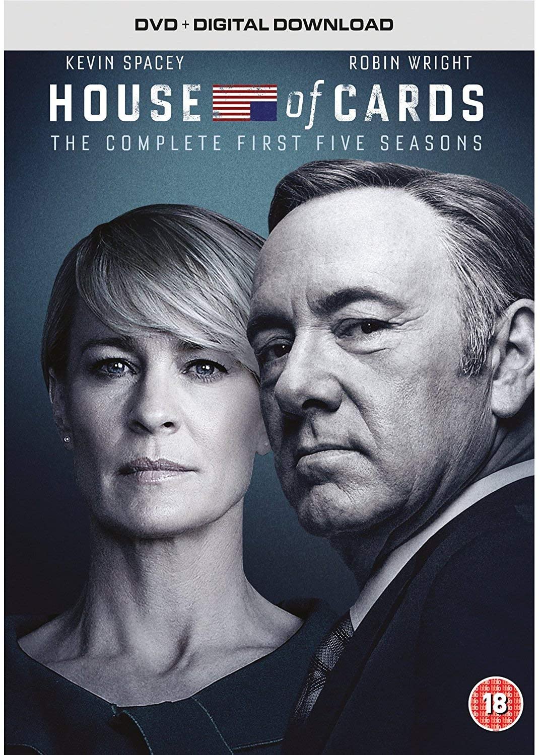 House of Cards - Season 1-5 [2017] [Drama] [DVD]