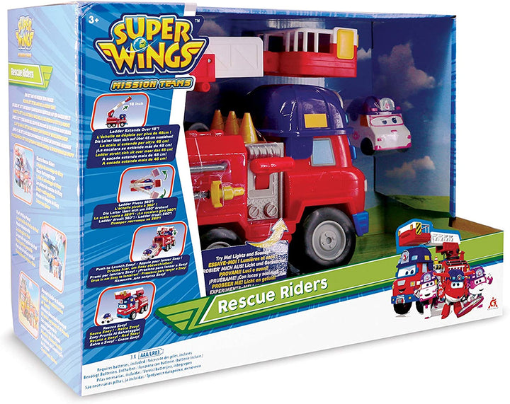 Super Wings EU730824 Rescue Riders Vorschulspielset Gemischt