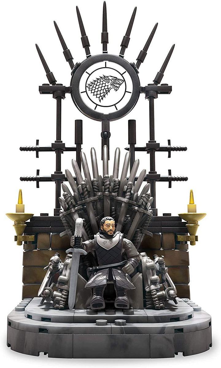 Mega Construx GKM68 Mega Contstrux Black Series Game Iron Throne - Yachew