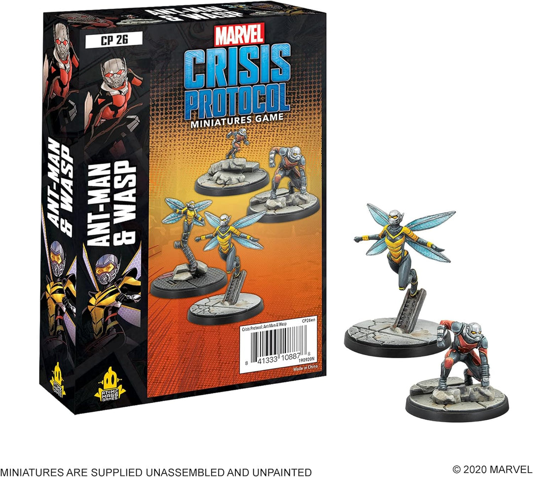 Marvel Crisis Protocol: Ant-Man und Wasp, gemischte Farben