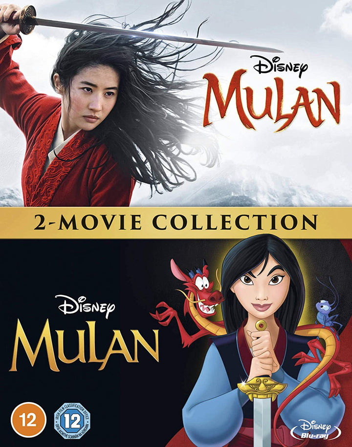 Mulan Live Action/Mulan Animation Double Pack BD - Musical/Family [Blu-ray]