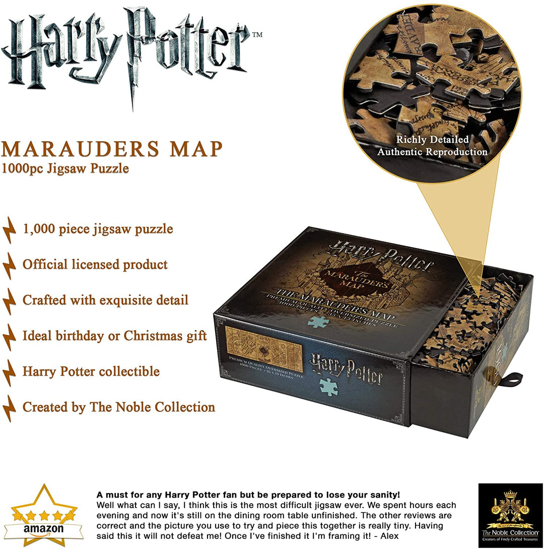 The Noble Collection Marauders Kaart 1.000 delige legpuzzel Oversized