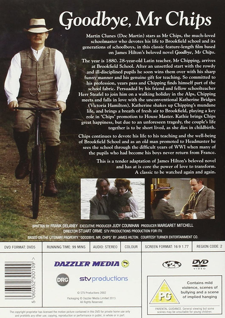 Goodbye, Mr Chips – Liebesfilm/Drama [DVD]