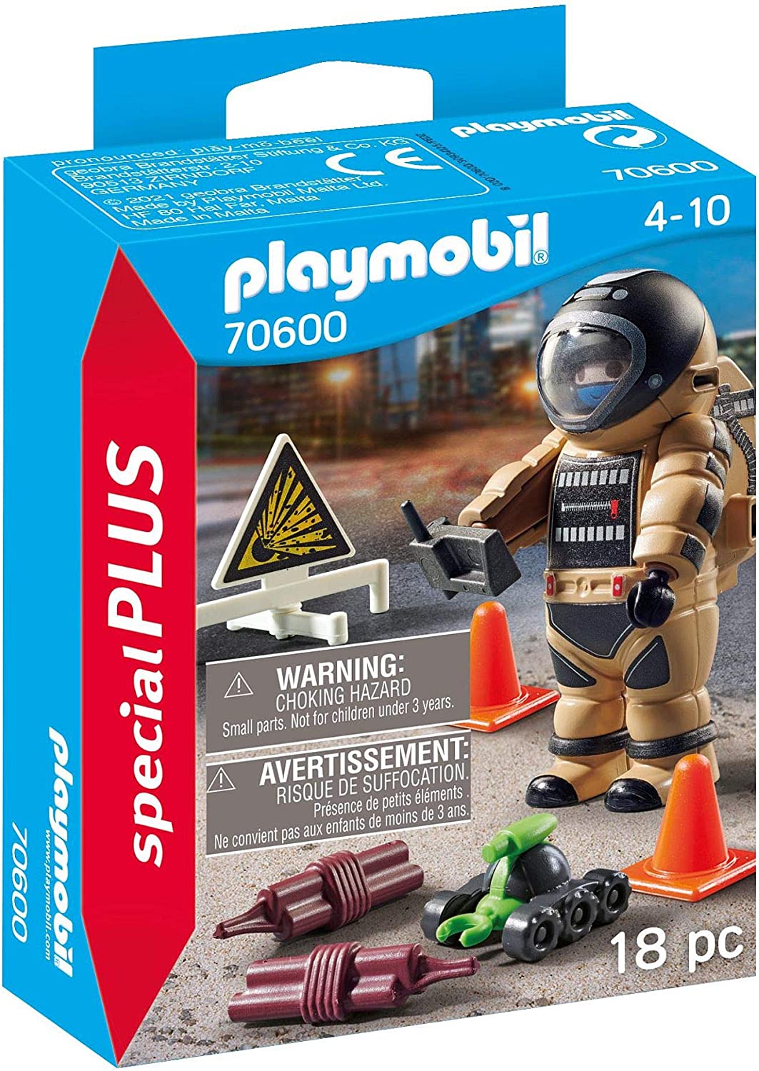 Playmobil 70600 Special Plus Special Operations Agent Mehrfarbig