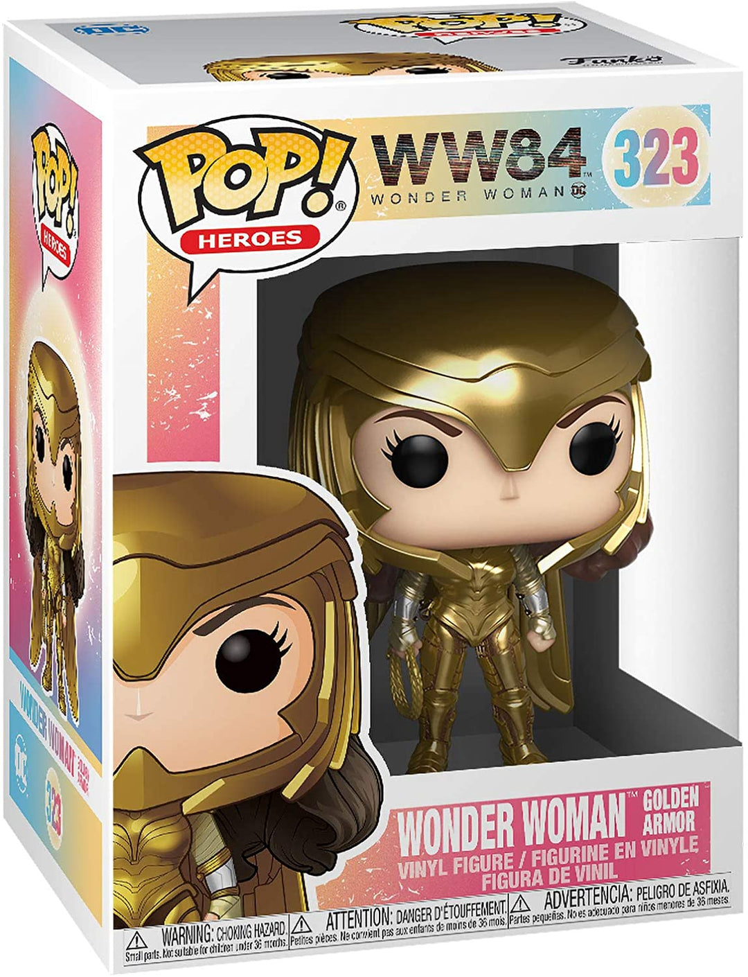 WW 84 Wonder Woman gouden pantser Funko 46658 Pop! Vinyl #323