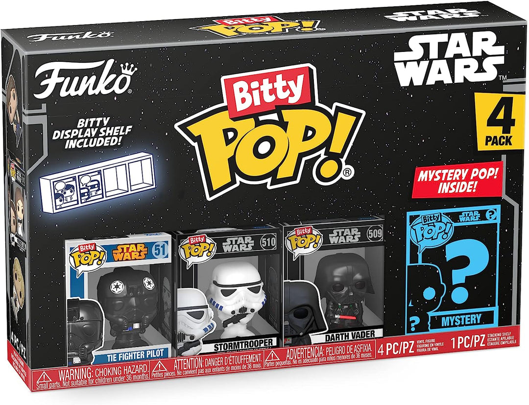 Funko 71513 Star Wars - 4-Pack Series 4 Bitty Pop!
