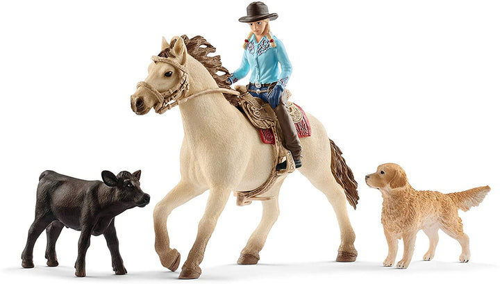 Schleich 42419 Equitación occidental