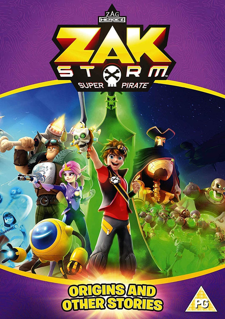 Zak Storm – Origins &amp; Other Stories (Vol 1) – Action-Fiction [DVD]