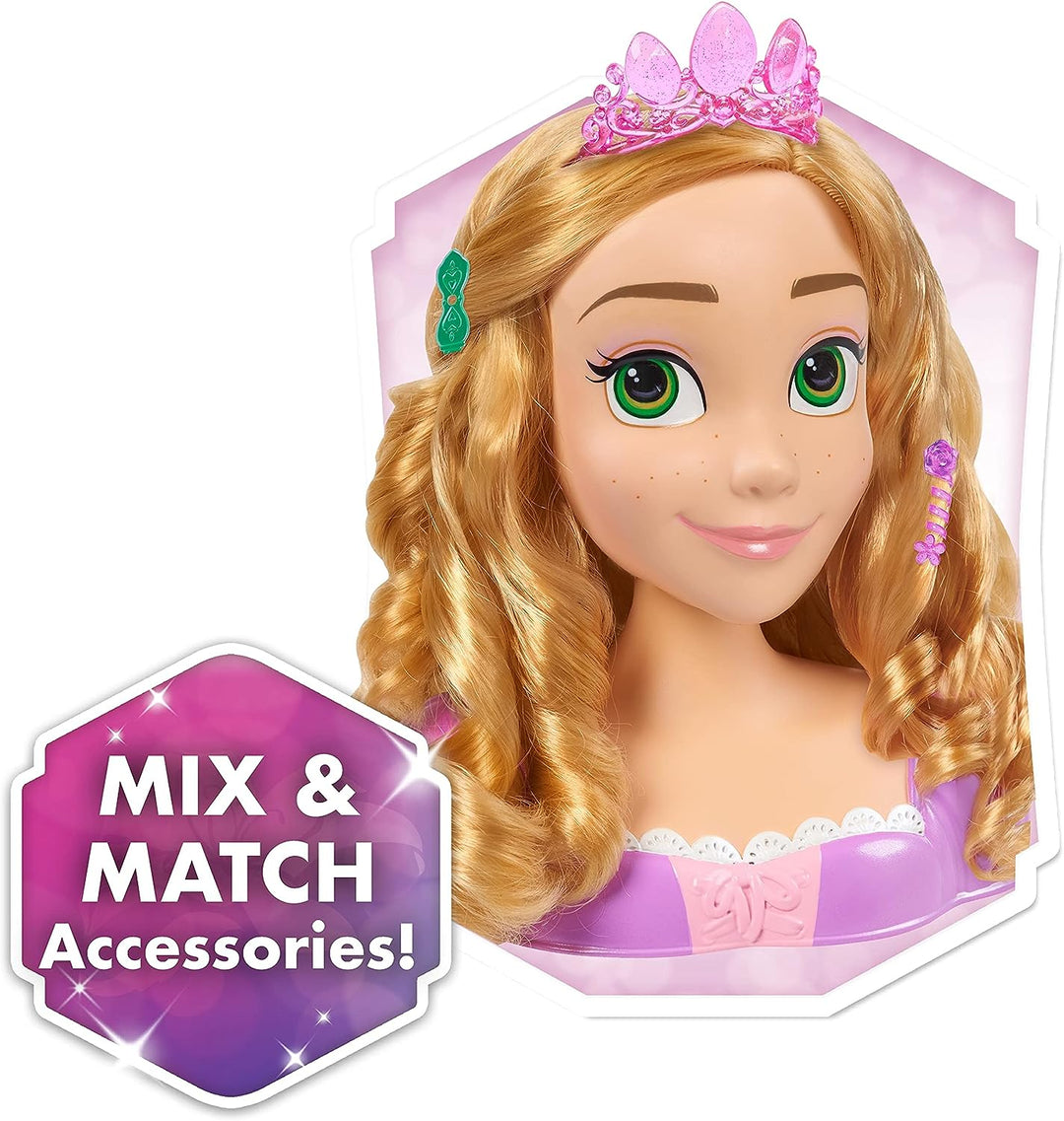Just Play 87617 Disney Princess Basic Rapunzel Stylingkopf