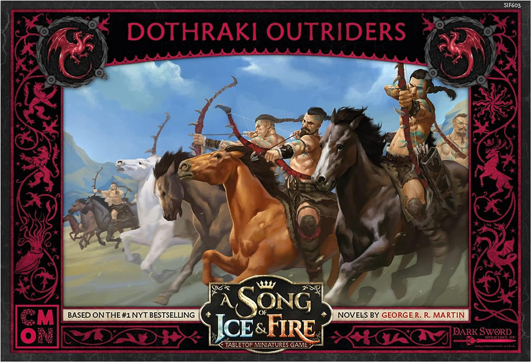 Ein Lied von Eis und Feuer Tabletop Miniatures Dothraki Outriders Unit Box | Strateg