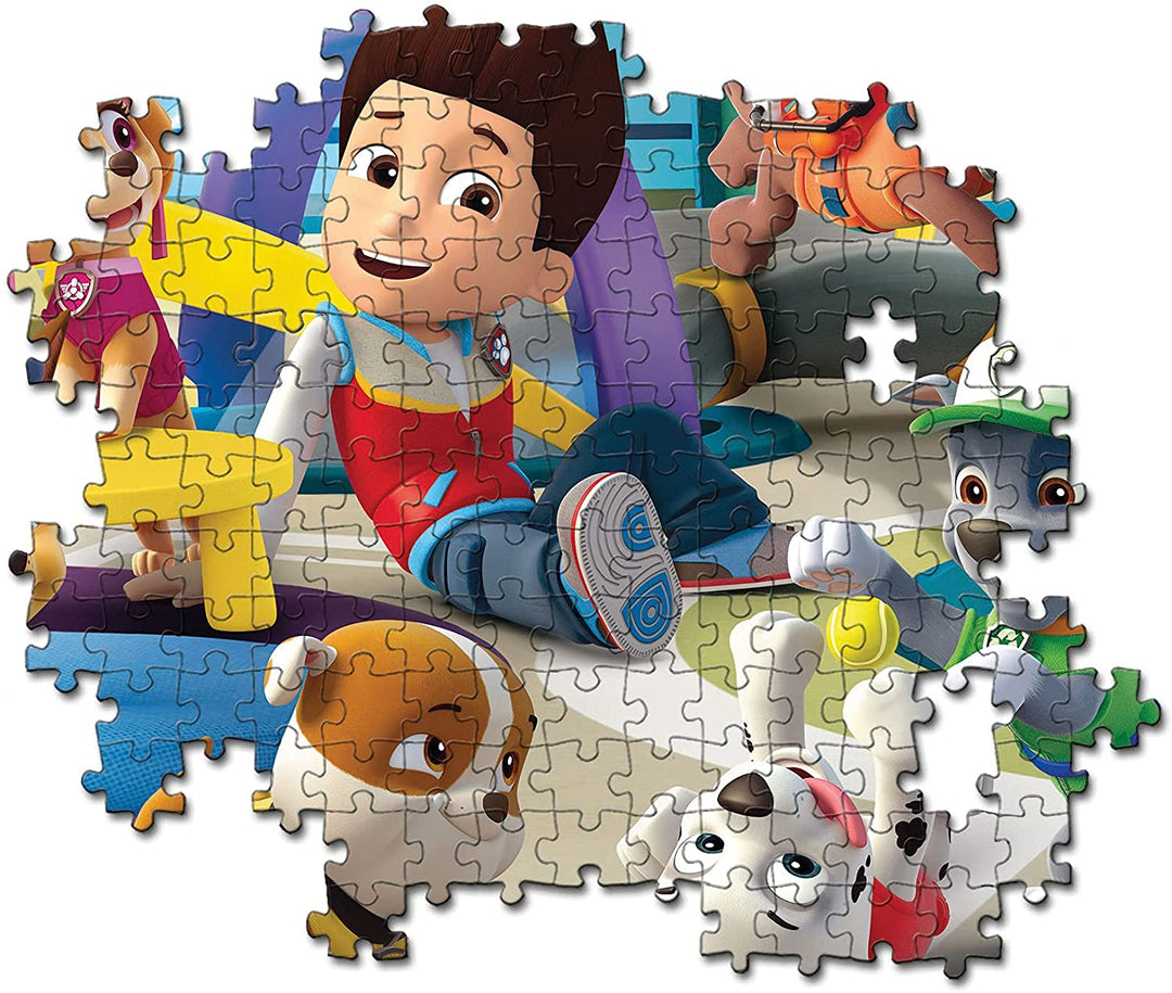 Clementoni 23970, Paw Patrol Supercolor Puzzle for Children - 104 Pieces, Ages 3 Years Plus
