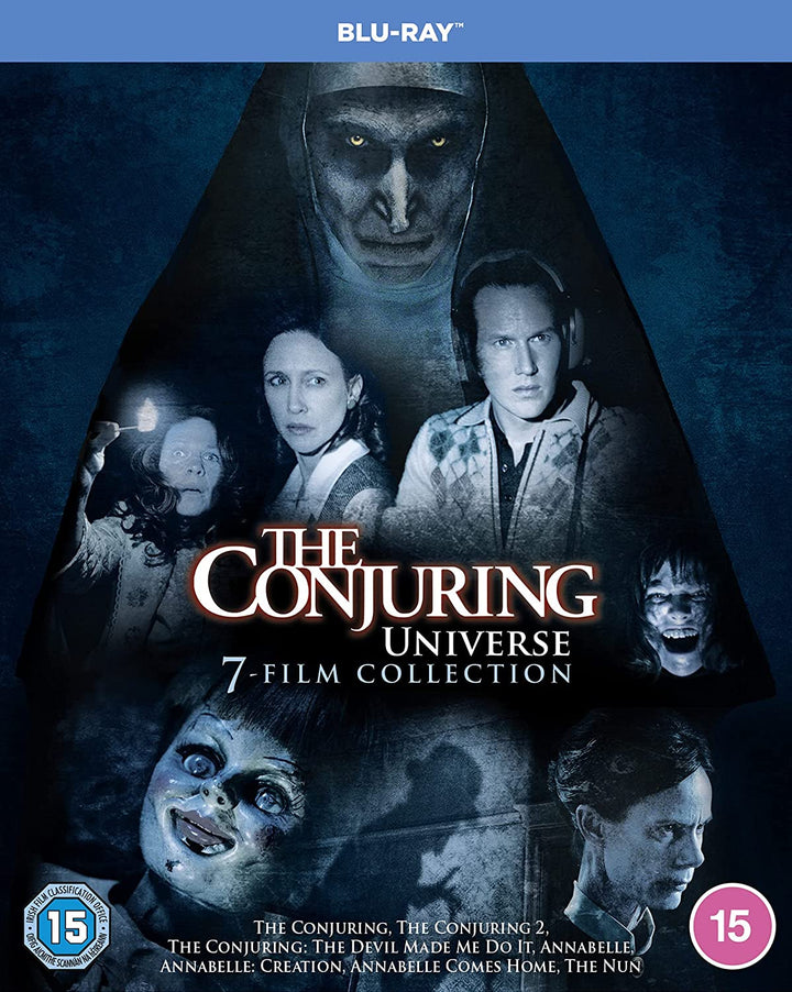 The Conjuring 7-Film Collection [2021] [Region Free] – Horror/Thriller [BLu-ray]