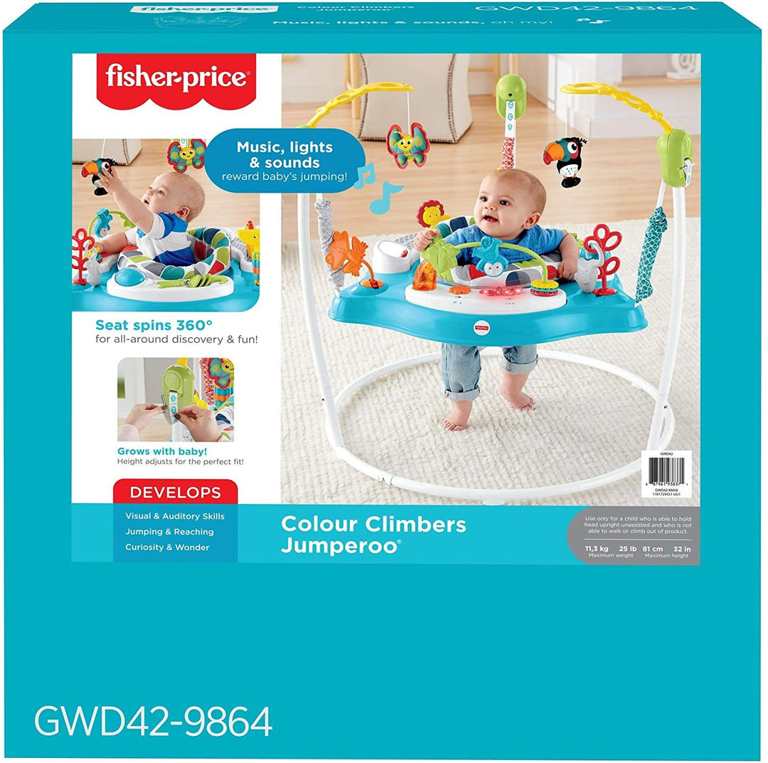 Fisher Price Colour Climbers Jumperoo - Yachew
