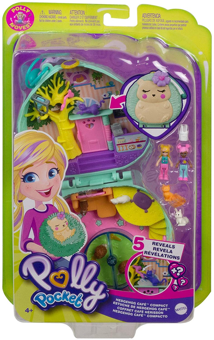 Polly Pocket Hedgehog Cafe Compacto