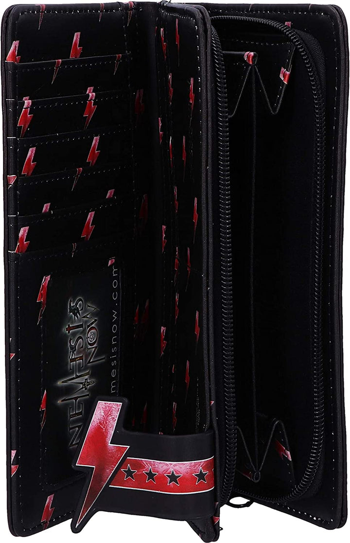 Nemesis Now Officially Licensed AC/DC Black Ice Album Embossed Purse Wallet, Pol
