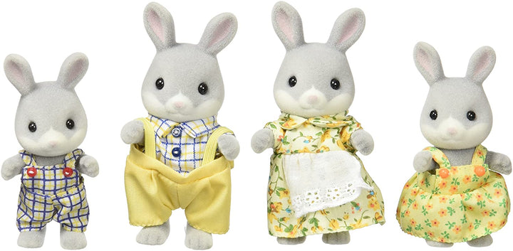 Sylvanian Families Famille de lapins à queue blanche