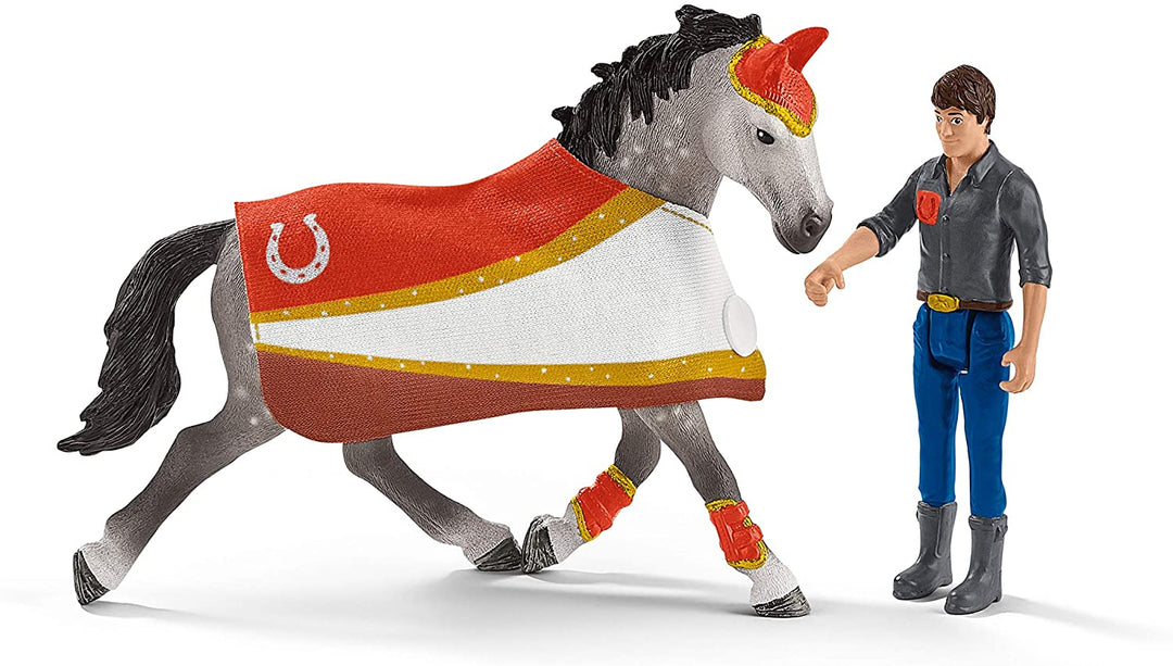 Schleich 42443 Horse Club Mia&#39;s Juego de salto