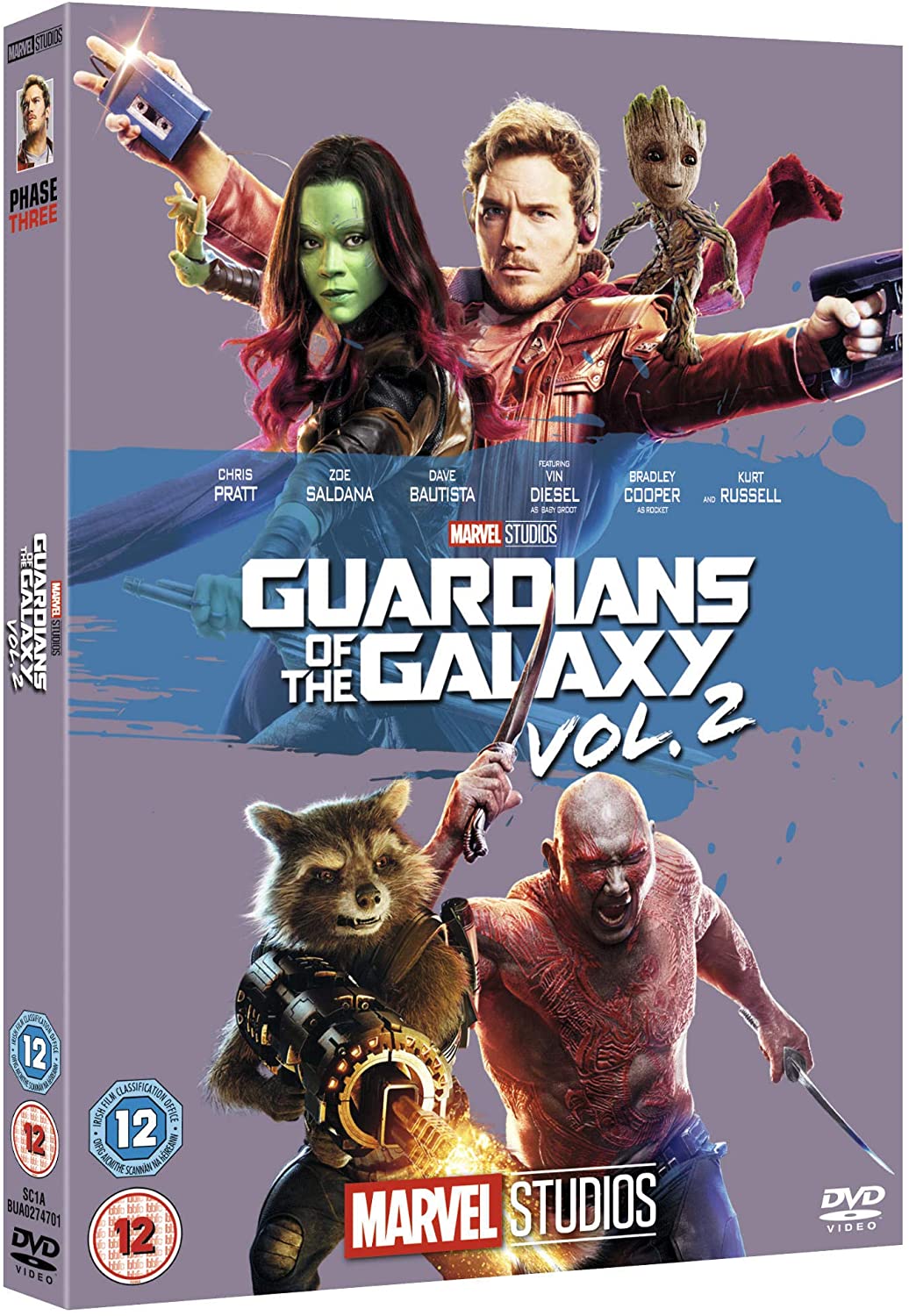 Guardiani della Galassia Vol. 2 [DVD] [2017]