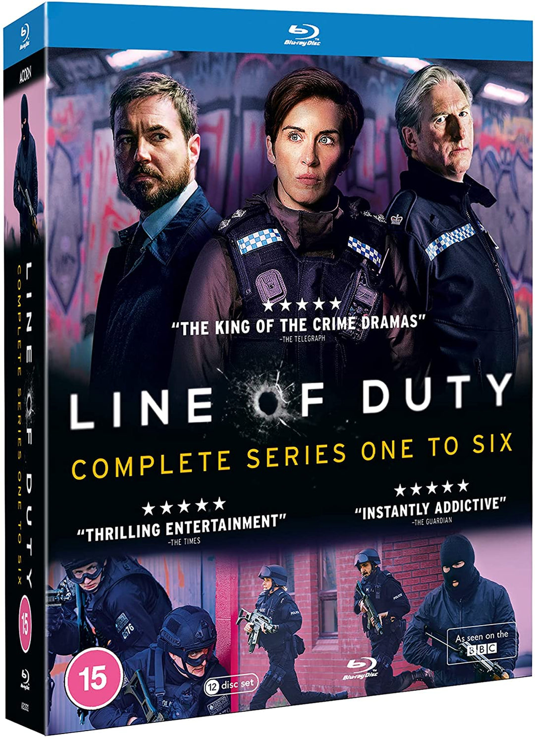 Line of Duty – Komplettset der Serien 1–6 [Blu-ray] – Drama [Blu-ray]