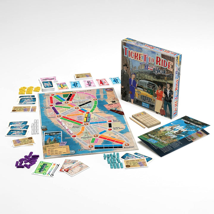 Tage des Wunders | Ticket to Ride New York Brettspiel | Ab 8 Jahren | Für 2 bis 4 Spieler