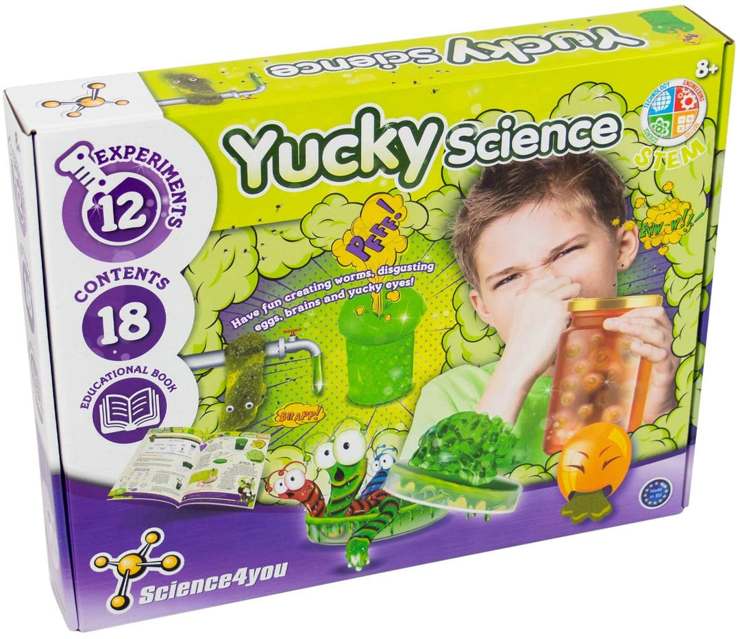 Science 4 You - DOM Yucky Science, Childrens STEM Educational Science kit for Ki