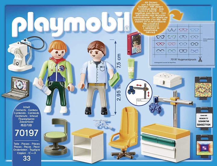 Playmobil 70197 City Life At the Specialist Doctor Ophthalmologist