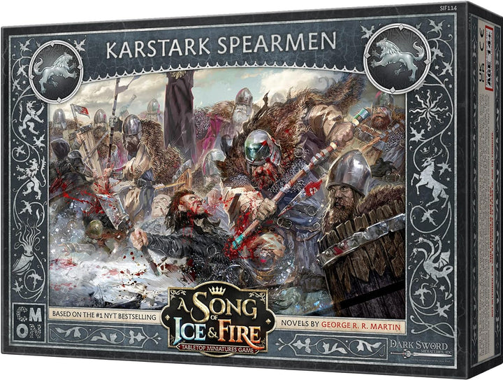 Das Lied von Eis und Feuer, Tabletop-Miniaturen, Spielhaus Karstark Spearmen