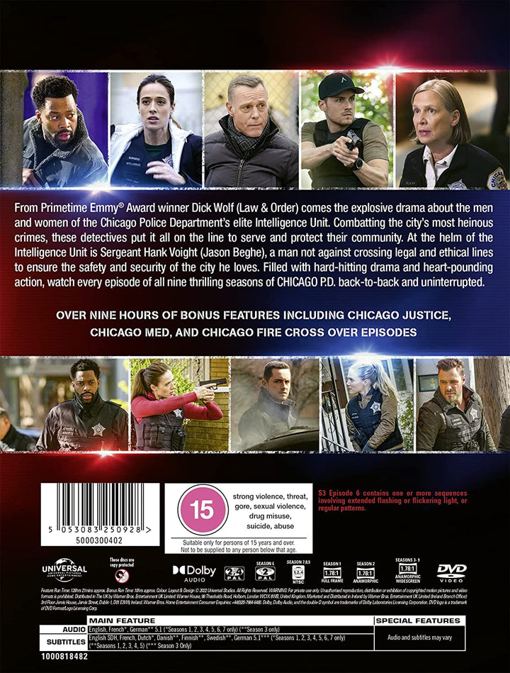 Chicago PD: Staffeln 1-9 [DVD]
