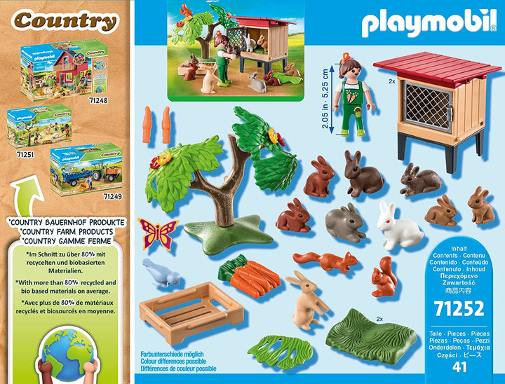 Playmobil 71252 Country Kaninchenstall