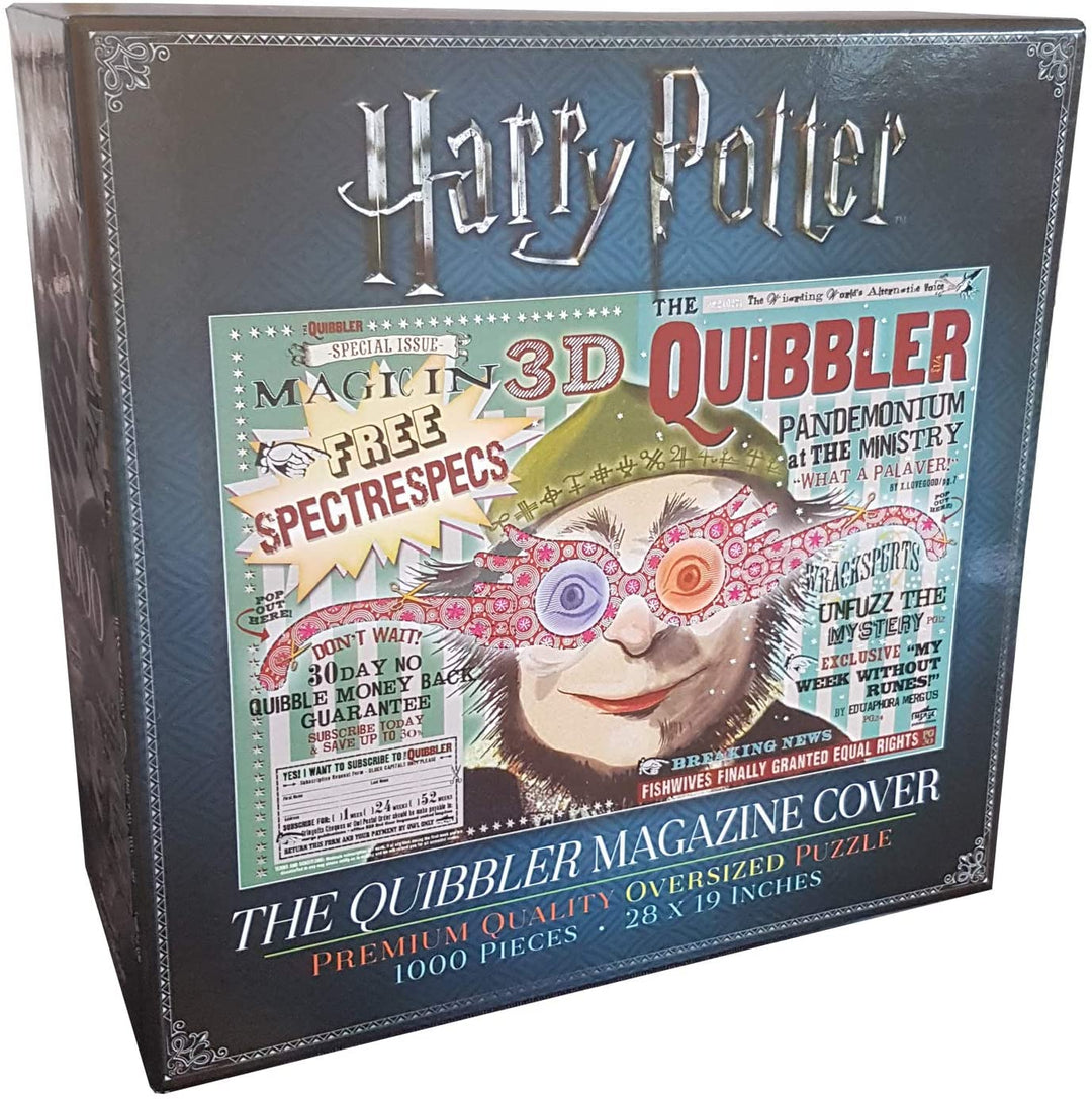 The Noble Collection Harry Potter Der Klitterer 1000-teiliges Puzzle – 28 x 19 Zoll (71 x 48 cm) großes Puzzle – Harry Potter-Filmset, Film-Requisiten, Geschenke